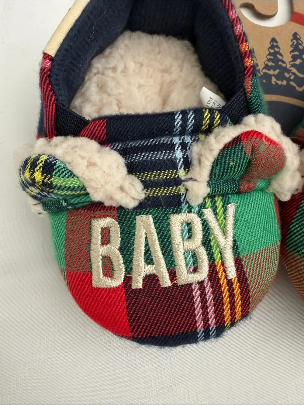 Dearfoams Family Bear Matching Comfort Slippers, Sizes Baby medium width